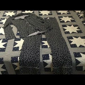 J.Crew heart pajama set
